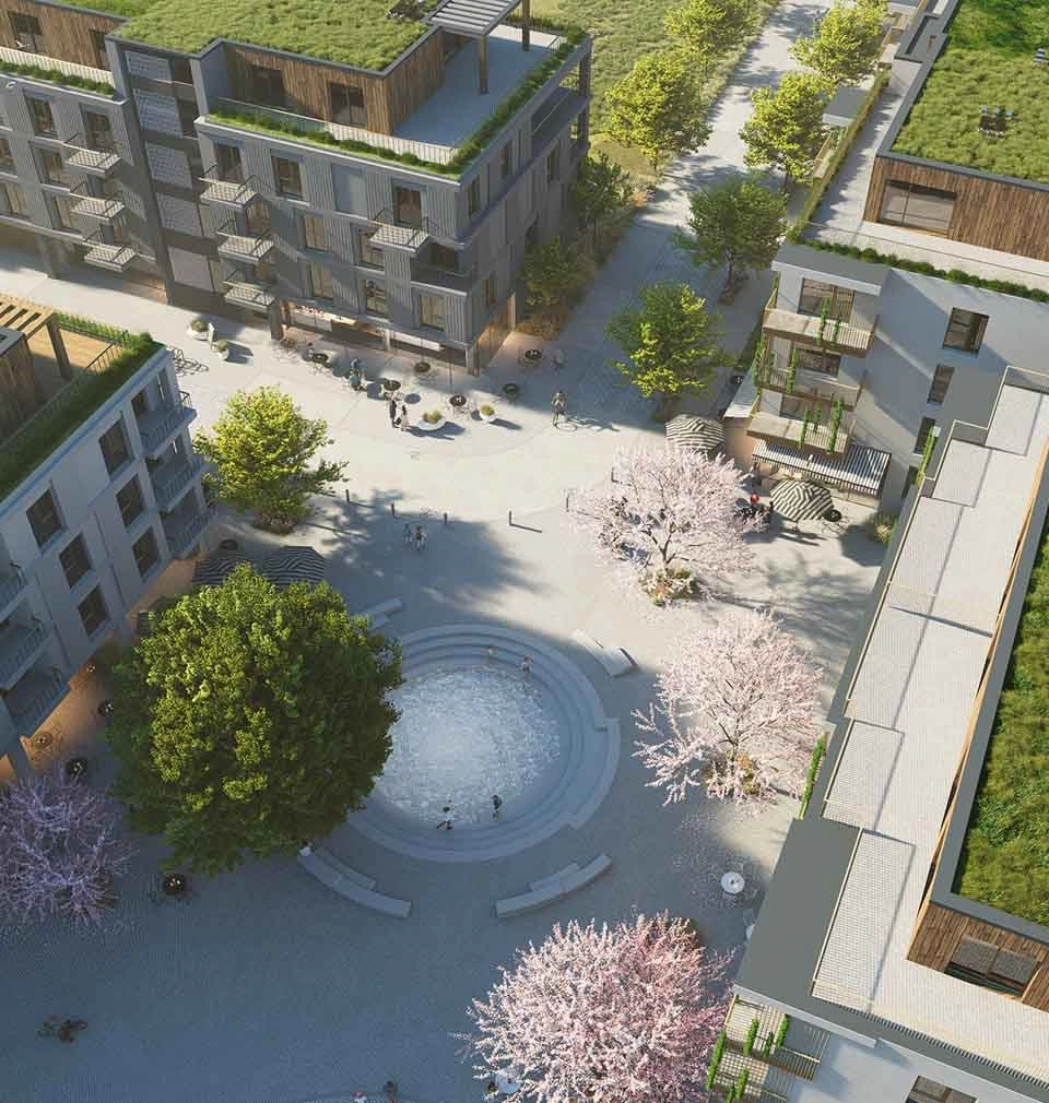 Na okraji Prahy navrhujeme nové centrum Jesenice